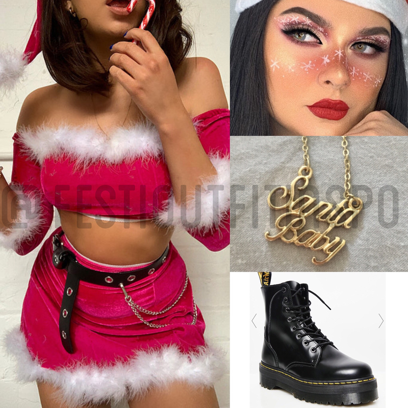 Christmas Rave Outfit
